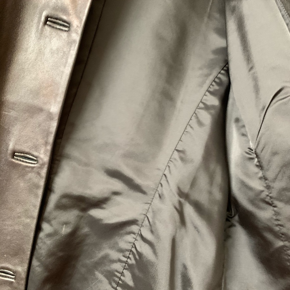 Leather Coat - Picture 3 of 4